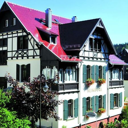 Hotel-Pension Heimburg Bad Elster Exterior foto